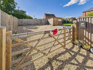 Gated Driveway- click for photo gallery